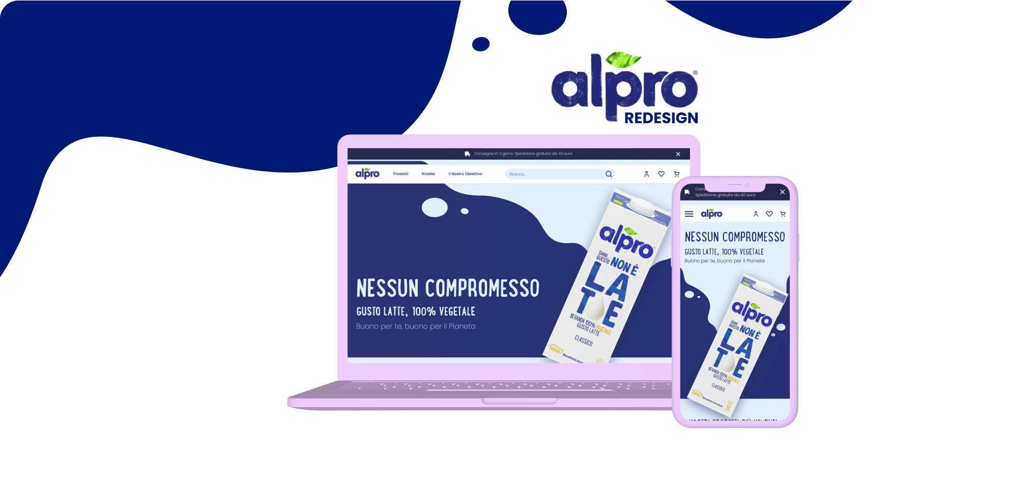 Alpro-Redesign